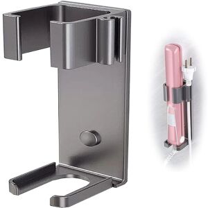Csparkv - Metal Holder - Stainless Steel Curling Iron, No Drilling Wall Mount for Hair Straightener, Wall Mount for Curling Iron, Straightener, High Csparkv - Metal Holder - Stainless Steel Curling Iron, No Drilling Wall Mount for Hair Straightener, Wall Mount for Curling Iron, Straightener, High