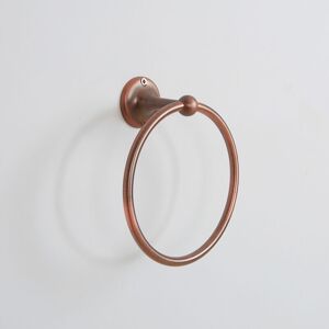 Milano - Elizabeth - Traditional Bathroom Wall Mounted Round Towel Ring Holder - Oil Rubbed Bronze Milano - Elizabeth - Traditional Bathroom Wall Mounted Round Towel Ring Holder - Oil Rubbed Bronze