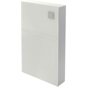 Arca - 504mm Bathroom Toilet wc Unit for Back to Wall Pan - White - Milano Arca - 504mm Bathroom Toilet wc Unit for Back to Wall Pan - White - Milano