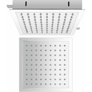 Milano - Arvo - Chrome Modern 280mm Square Ceiling Mounted Recessed Shower Head Milano - Arvo - Chrome Modern 280mm Square Ceiling Mounted Recessed Shower Head