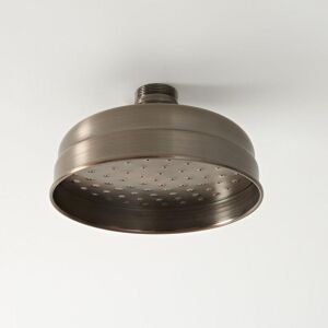 Milano - Elizabeth - Traditional Round Rainfall Shower Head - 155mm Oil Rubbed Bronze (Fixed) Milano - Elizabeth - Traditional Round Rainfall Shower Head - 155mm Oil Rubbed Bronze (Fixed)