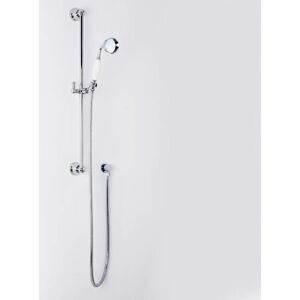 Milano - Hudson Reed Traditional Slider Shower Rail Kit with Traditional Handset - Chrome Milano - Hudson Reed Traditional Slider Shower Rail Kit with Traditional Handset - Chrome