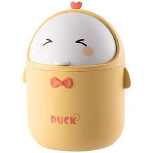 Héloise - Mini Trash Can, Small Trash Can, 1X Table Trash Can with Lid, Small Bathroom Trash Can, for Bathroom, Kitchen, Office, Portable Cute Héloise - Mini Trash Can, Small Trash Can, 1X Table Trash Can with Lid, Small Bathroom Trash Can, for Bathroom, Kitchen, Office, Portable Cute