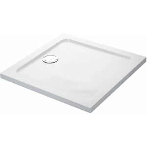 Mira Showers - Mira Flight Square Shower Tray Low Profile Stone Waste 800x800 Mira Showers - Mira Flight Square Shower Tray Low Profile Stone Waste 800x800