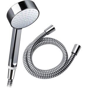 Mira - Response 1.25m Shower Hose pvc Chrome + 90mm Beat Shower Head Easy Clean Mira - Response 1.25m Shower Hose pvc Chrome + 90mm Beat Shower Head Easy Clean