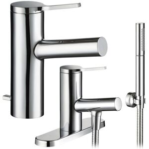 Mira - Shower Evolve Bath Shower Mixer Tap 2.1816.005 + Monobloc Basin 2.1816.001 Mira - Shower Evolve Bath Shower Mixer Tap 2.1816.005 + Monobloc Basin 2.1816.001