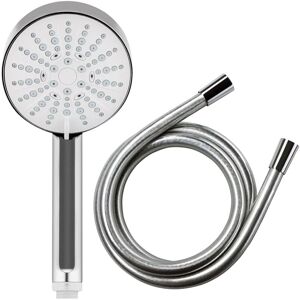 Mira Showers Beat 110mm Shower Head Chrome 4 Mode Handset + Smooth Hose 1.25m Mira Showers Beat 110mm Shower Head Chrome 4 Mode Handset + Smooth Hose 1.25m
