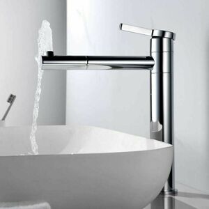 Trimec - Mitigeur de lavabo Robinet pour Lavabo, Robinet Mitigeur Lavabo Haut de Salle de Bains avec Bec Haut 229 mm et Rotatif à 360°, Mitigeur avec Trimec - Mitigeur de lavabo Robinet pour Lavabo, Robinet Mitigeur Lavabo Haut de Salle de Bains avec Bec Haut 229 mm et Rotatif à 360°, Mitigeur avec