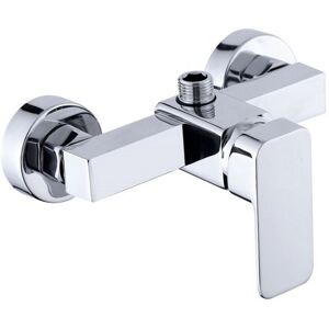Cyslmuk - Modern Chrome Wall Mounted Shower Faucet with Hot and Cold Water Shower Mixer Tap Cyslmuk - Modern Chrome Wall Mounted Shower Faucet with Hot and Cold Water Shower Mixer Tap