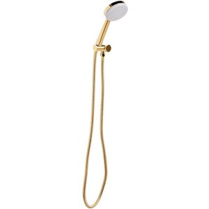 Beliani - Modern Classic Shower Set with Hose 1 Spray Mode Metal Gold Aypate Beliani - Modern Classic Shower Set with Hose 1 Spray Mode Metal Gold Aypate
