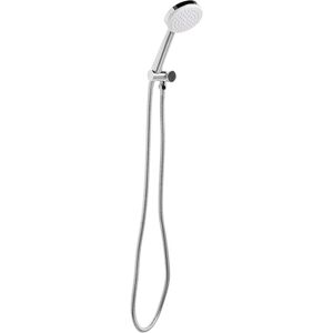 Beliani - Modern Classic Shower Set with Hose 1 Spray Mode Metal Silver Aypate Beliani - Modern Classic Shower Set with Hose 1 Spray Mode Metal Silver Aypate