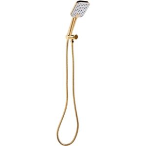 Beliani - Modern Classic Shower Set with Hose 4 Spray Modes Metal Gold Tingo Beliani - Modern Classic Shower Set with Hose 4 Spray Modes Metal Gold Tingo