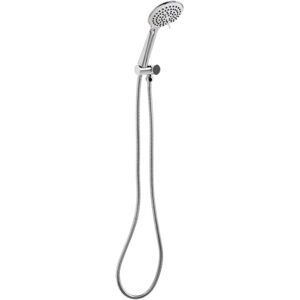 Beliani - Modern Classic Shower Set with Hose 4 Spray Modes Metal Silver Tarma Beliani - Modern Classic Shower Set with Hose 4 Spray Modes Metal Silver Tarma