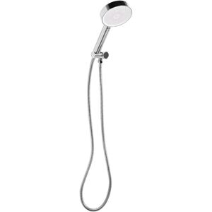 Beliani - Modern Classic Shower Set with Hose 4 Spray Modes Metal Silver Uyuca Beliani - Modern Classic Shower Set with Hose 4 Spray Modes Metal Silver Uyuca