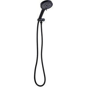 Beliani - Modern Classic Shower Set with Hose 5 Spray Modes Metal Black Mapiri Beliani - Modern Classic Shower Set with Hose 5 Spray Modes Metal Black Mapiri