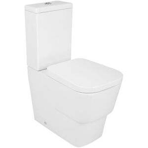 NRG - Modern White Close Coupled Toilet with Cistern Soft Close Seat Bathroom wc NRG - Modern White Close Coupled Toilet with Cistern Soft Close Seat Bathroom wc