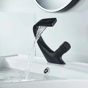 Ymyny - mumu Bathroom Waterfall Sink Faucet, Single Handle Basin Mixer Tap Ymyny - mumu Bathroom Waterfall Sink Faucet, Single Handle Basin Mixer Tap
