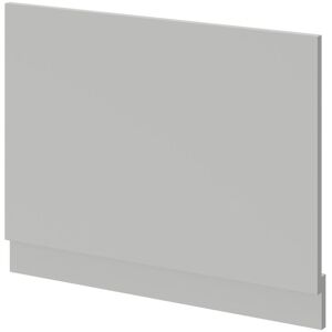 NAPOLI Gloss Grey Pearl mdf 700mm End Bath Panel with Plinth NAPOLI Gloss Grey Pearl mdf 700mm End Bath Panel with Plinth