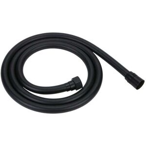SERBIA Noir Flexible Douche 1,5m en pvc Tuyau douche Avec double protection anti-torsion, tuyau de douche Remplacement Universel, Avec double tête en laiton SERBIA Noir Flexible Douche 1,5m en pvc Tuyau douche Avec double protection anti-torsion, tuyau de douche Remplacement Universel, Avec double tête en laiton