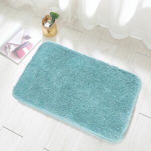Groofoo - Non-Slip Extra Thick Bath Mat Microfiber Absorbent Shower Mat for Bathroom Machine Thick (Green, 50 x 80cm) Groofoo - Non-Slip Extra Thick Bath Mat Microfiber Absorbent Shower Mat for Bathroom Machine Thick (Green, 50 x 80cm)