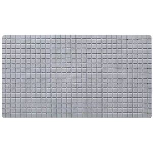 Non-slip shower mat 38x71cm, bath mat with suction cup drain hole, suitable for bathtub and shower, long anti-mold mat, gray Ymyny Non-slip shower mat 38x71cm, bath mat with suction cup drain hole, suitable for bathtub and shower, long anti-mold mat, gray Ymyny