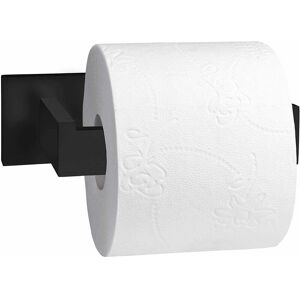NORCKS Black Toilet Roll Holder Paper Holders Stainless Steel Tissue Hanger Wall Mounted Screws Mounting For Bathroom And Kitchen Accessory Square 304 NORCKS Black Toilet Roll Holder Paper Holders Stainless Steel Tissue Hanger Wall Mounted Screws Mounting For Bathroom And Kitchen Accessory Square 304
