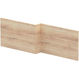 Nuie - Arno Square Shower Bath Front Panel 520mm h x 1700mm w - Bleached Oak Nuie - Arno Square Shower Bath Front Panel 520mm h x 1700mm w - Bleached Oak