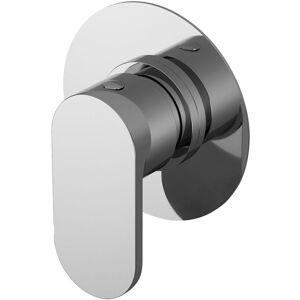 Nuie - Binsey Round Concealed Stop Tap Shower Valve - Chrome Nuie - Binsey Round Concealed Stop Tap Shower Valve - Chrome