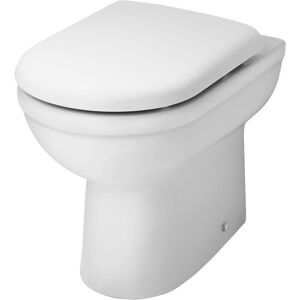 Nuie Ivo Comfort Height Round Back To Wall Toilet Pan - NCS296 Nuie Ivo Comfort Height Round Back To Wall Toilet Pan - NCS296