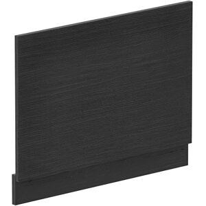 Nuie - Straight Bath End Panel and Plinth 560mm h x 730mm w - Charcoal Black Nuie - Straight Bath End Panel and Plinth 560mm h x 730mm w - Charcoal Black