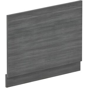 Nuie - Straight Bath End Panel and Plinth 560mm h x 730mm w - Anthracite Woodgrain Nuie - Straight Bath End Panel and Plinth 560mm h x 730mm w - Anthracite Woodgrain