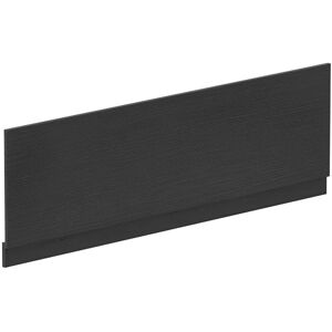 Nuie - Straight Bath Front Panel and Plinth 560mm h x 1700mm w - Charcoal Black Nuie - Straight Bath Front Panel and Plinth 560mm h x 1700mm w - Charcoal Black
