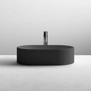 Nuie - Vessel Oval Sit-On Countertop Basin 565mm Wide - Matt Black Nuie - Vessel Oval Sit-On Countertop Basin 565mm Wide - Matt Black
