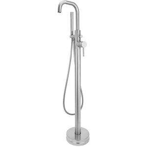 Orbit - Core Chrome Finish Round Style Freestanding Bath Shower Mixer Bathroom Tap Orbit - Core Chrome Finish Round Style Freestanding Bath Shower Mixer Bathroom Tap