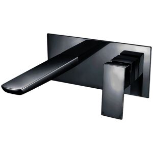 Muro Single Lever Bath Filler Tap Wall Mounted - Matt Black - Orbit Muro Single Lever Bath Filler Tap Wall Mounted - Matt Black - Orbit