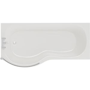 Wholesale Domestic Plage 1500mm Left Hand P Shaped Shower Bath with Bath Screen and Front Bath Panel Wholesale Domestic Plage 1500mm Left Hand P Shaped Shower Bath with Bath Screen and Front Bath Panel