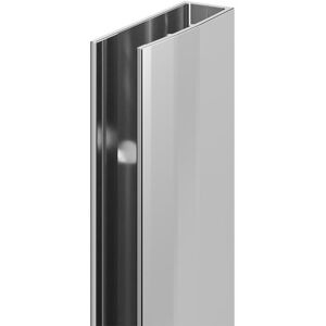 WHOLESALE DOMESTIC Pacco 8mm Polished Chrome 1950mm Wall Channel WHOLESALE DOMESTIC Pacco 8mm Polished Chrome 1950mm Wall Channel