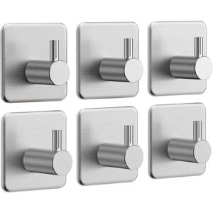 YMYNY Pack Adhesive Hooks, Towel Holder, Stainless Steel Bathroom Wall Hooks, Waterproof Self-Adhesive Towel Hooks for Kitchen, Living Room and Office mumu YMYNY Pack Adhesive Hooks, Towel Holder, Stainless Steel Bathroom Wall Hooks, Waterproof Self-Adhesive Towel Hooks for Kitchen, Living Room and Office mumu