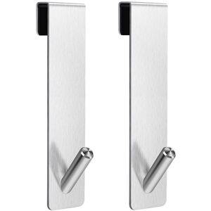 BEIJIYI Pack Shower Hooks, No Drilling Towel Hooks, Frameless Glass Shower Door Hooks, Suitable for 6-12mm Thickness (Silver) BEIJIYI Pack Shower Hooks, No Drilling Towel Hooks, Frameless Glass Shower Door Hooks, Suitable for 6-12mm Thickness (Silver)