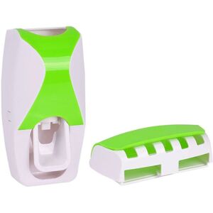 Linghhang - 2 Pack Toothpaste Dispenser Holder(Green), Automatic Toothpaste Dispenser for Wall Mounted Toothpaste Squeezer Linghhang - 2 Pack Toothpaste Dispenser Holder(Green), Automatic Toothpaste Dispenser for Wall Mounted Toothpaste Squeezer