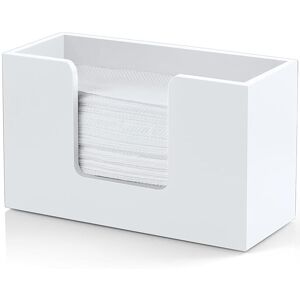 GROOFOO Paper Towel Dispenser Countertop, Wooden Bathroom Paper Towel Holder, White Napkin Holder for Kitchen, Countertop Multifold C-Fold, Z-Fold, Trifold GROOFOO Paper Towel Dispenser Countertop, Wooden Bathroom Paper Towel Holder, White Napkin Holder for Kitchen, Countertop Multifold C-Fold, Z-Fold, Trifold