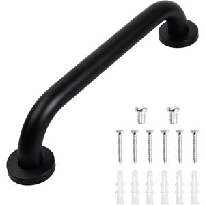 IKODM Pcs Bathtub Handle, Non-Slip Shower Grab Bar, Suitable for Elderly/Bathroom Kitchen, 30cm (Black) IKODM Pcs Bathtub Handle, Non-Slip Shower Grab Bar, Suitable for Elderly/Bathroom Kitchen, 30cm (Black)