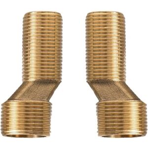 IKODM Pcs Shower Faucet Adapter with Swivel Arm, 3/4' to 1/2' Brass Connector for Bathroom Faucets IKODM Pcs Shower Faucet Adapter with Swivel Arm, 3/4' to 1/2' Brass Connector for Bathroom Faucets