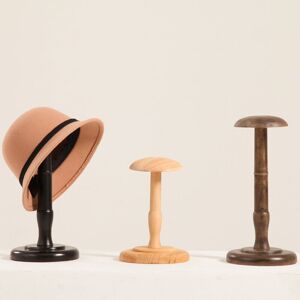 Gotrays - pcs Vintage Wooden Hat Rack Wig Holder Display Stand Holder-Black,21cm Gotrays - pcs Vintage Wooden Hat Rack Wig Holder Display Stand Holder-Black,21cm