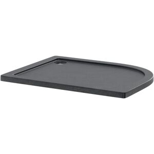 Hudson Reed - Pearlstone Slate 1000mm x 800mm x 40mm Left Hand Offset Quadrant Shower Tray Hudson Reed - Pearlstone Slate 1000mm x 800mm x 40mm Left Hand Offset Quadrant Shower Tray