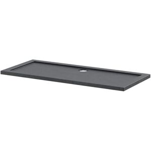 HUDSON REED Pearlstone Slate 1600mm x 700mm x 40mm Rectangular Shower Tray HUDSON REED Pearlstone Slate 1600mm x 700mm x 40mm Rectangular Shower Tray
