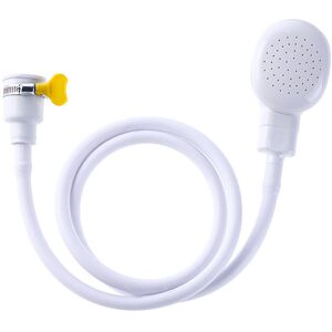 Cyslmuk - Pet Shower Spray Head Hose Push On Bathtub Sink Faucet Accessory Hair Washing Hairdresser(Pet Shower + Clamp) Cyslmuk - Pet Shower Spray Head Hose Push On Bathtub Sink Faucet Accessory Hair Washing Hairdresser(Pet Shower + Clamp)