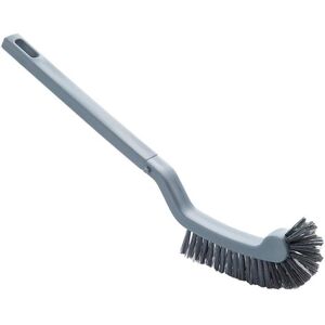 IKODM Plastic Curved Toilet Brush, Long Handle, Sturdy, for Decontamination and Cleaning, Toilet Accessory - Grey IKODM Plastic Curved Toilet Brush, Long Handle, Sturdy, for Decontamination and Cleaning, Toilet Accessory - Grey