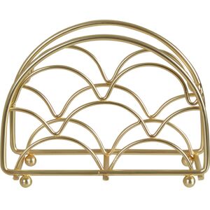 Premier Housewares - Vertex Deco Matte Gold Napkin Holder Premier Housewares - Vertex Deco Matte Gold Napkin Holder
