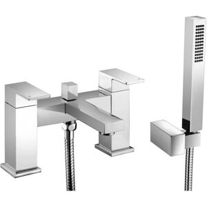 Rak Ceramics - rak Cubis Bath Shower Mixer Tap - Chrome Rak Ceramics - rak Cubis Bath Shower Mixer Tap - Chrome